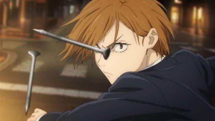 Nobara melawan Shigemo di Jujutsu Kaisen season 2 episode 12