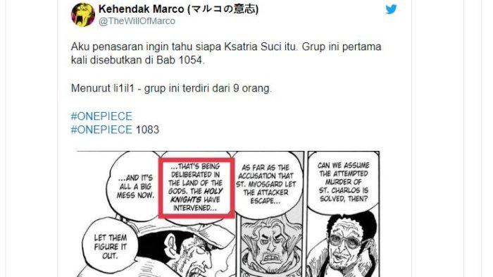 Spoiler One Piece chapter 1083