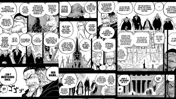 One Piece - Raja Cobra dan 5 Tetua atau Gorosei