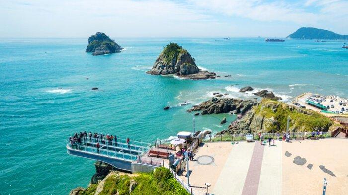 Oryukdo Skywalk, Busan, Korea Selatan