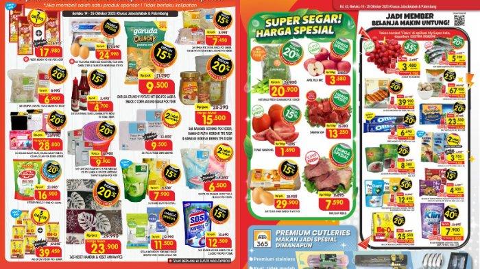 Katalog PROMO JSM Superindo 20-22 Oktober 2023: Minyak Goreng 1L Rp15.900, Forvita Margarine Rp 4.950