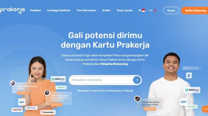 Laman Kartu Prakerja