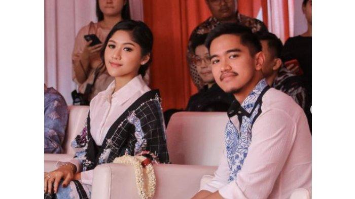 Erina Gudono dan Kaesang Pangarep.
