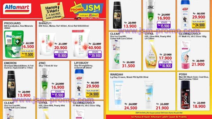 Promo JSM Alfamart periode 9 Juni 2023 sampai dengan 11 Juni 2023