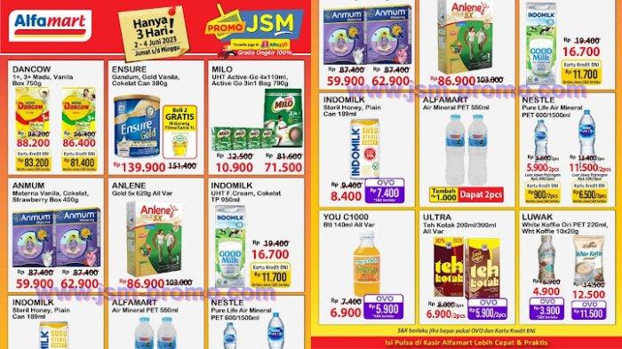 Promo JSM Alfamart periode 9 Juni 2023 sampai dengan 11 Juni 2023