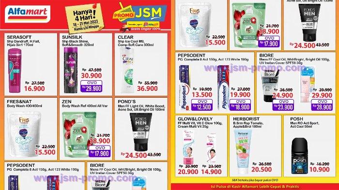 Promo JSM Alfamart 19-21 Mei 2023