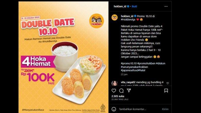 Promo Makanan Spesial 10.10 Murah Meriah: Ada Mcd, KFC, hingga Domino's Pizza