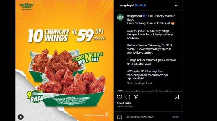 Promo Makanan Spesial 10.10 Murah Meriah: Ada Mcd, KFC, hingga Domino's Pizza