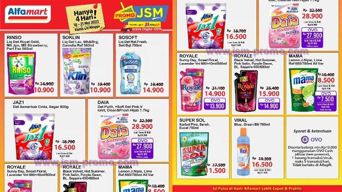 Promo JSM Alfamart 19-21 Mei 2023