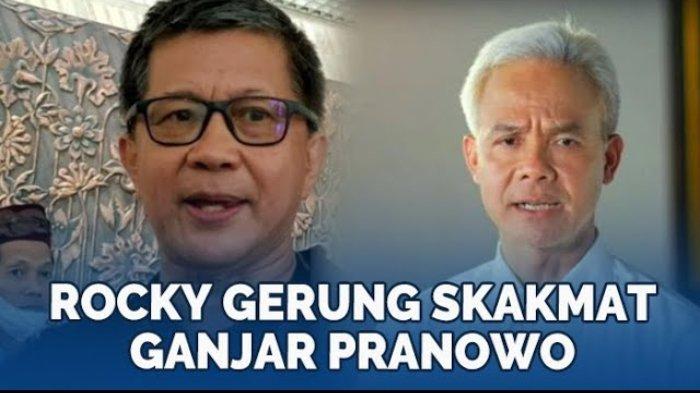 ROCKY Gerung Skakmat Ganjar, Sindir Konflik Wadas, Ingatkan Jangan Jadi Malaikat di Kasus Rempang