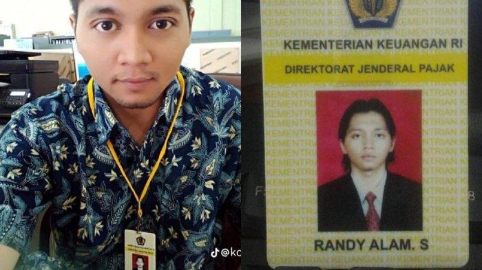 Sosok pria asal Kotawaringin Timur bernama Randy Alam S saat masih menjadi PNS di DJP pajak dengan gaji Rp15 juta per bulan.
