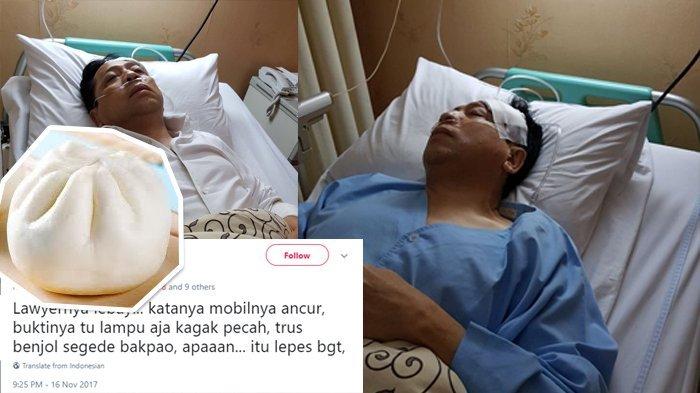 Drama benjolan Setya Novanto sebesar bakpao
