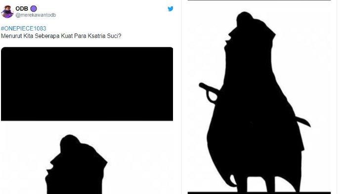 Siluet Ksatria suci dalam One Piece