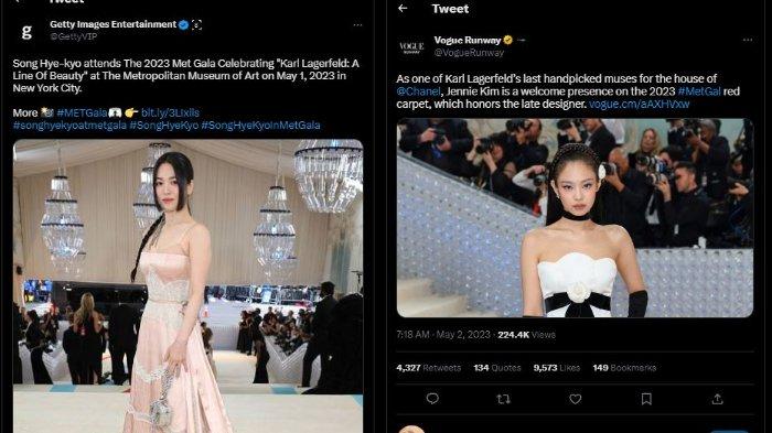 Song Hye Kyo dan Jennie BLACKPINK