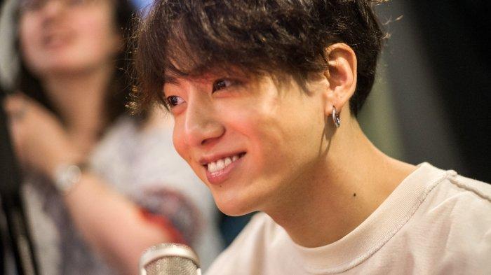 CAKUPAN EKSKLUSIF) Jungkook dari BTS mengunjungi The Elvis Duran Z100 Morning Show di Z100 Studio pada 12 April 2019 di New York City. Steve Ferdman/Getty Images untuk Elvis Duran/AFP