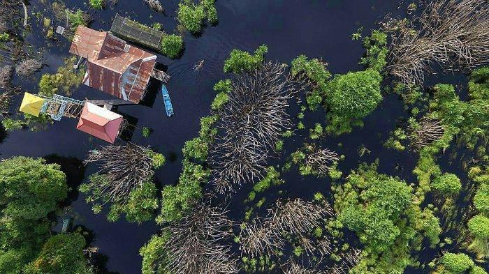 Pos Sungai Koran, Taman Nasional Sebangau Kalimantan Tengah.