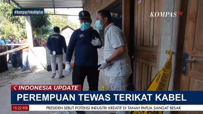 Seorang wanita, MB ditemukan tewas terikat kabel antena televisi di kamar kosnya di Kabupaten Madiun, Jawa Timur pada Rabu, 5 Juli lalu. - Pelaku pembunuhan ternyata seorang kuli bangunan yang merupakan teman kencan korban.