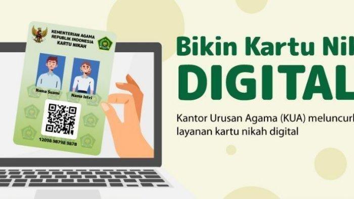 Cara dapat kartu nikah digital bagi calon pengantin maupun pasangan yang sudah lama menikah.