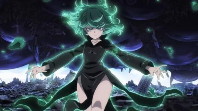 Tatsumaki dari One-Punch Man.