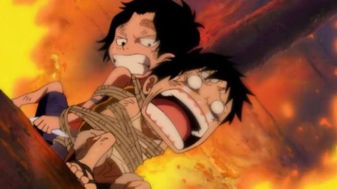 Terbakarnya Grey Terminal, insiden pembakaran yang disengaja padahal masih ada penghuni di dalamnya di serial One Piece