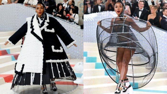NEW YORK, NEW YORK - 01 MEI: Janelle Monáe menghadiri Met Gala 2023 Merayakan 