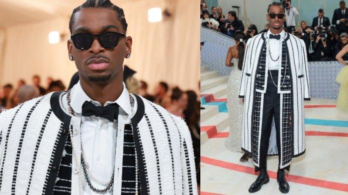 NEW YORK, NEW YORK - 01 MEI: Shai Gilgeous-Alexander menghadiri Met Gala 2023 Merayakan 