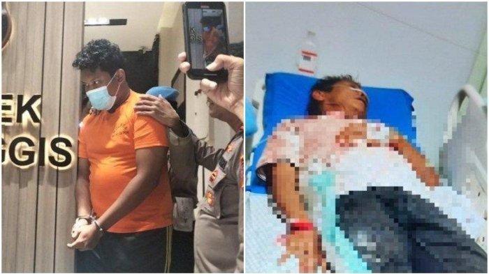 Rifki, anak yang bunuh ibu kandungnya sendiri serta membantai ayah dan adiknya hingga terluka parah. - Ayah RAR, BAM korban bacok anak.