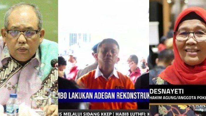 INILAH 2 Hakim yang Masih Ingin Ferdy Sambo Dihukum Mati Atas Kasus Pembunuhan Brigadir J.
Mahkamah Agung (MA) menganulir hukuman mati Ferdy Sambo dengan memperbaikinya menjadi hukuman seumur hidup dalam kasus pembunuhan Brigadir J.