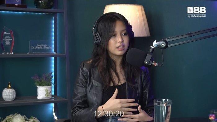 Michelle Ashley dalam podcast YouTube Nadia Alaydrus, Selasa (25/7/2023).