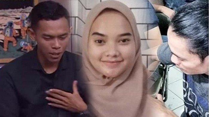 Kolase potret Fahmi Husaeni (26), pengantin baru yang ditinggal istrinya, Anggi Anggraeni kabur bersama mantan pacar, Adriaman Lase.