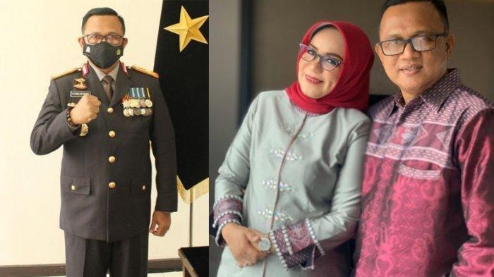 Kepala BNN Babel Brigjen Pol M Zainul Muttaqien dan istri.