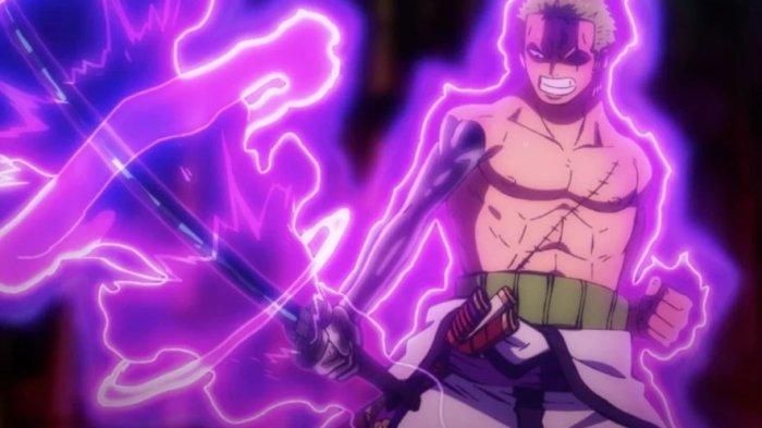 Zoro memakai Pedang Enma milik Kozuki Oden di Manga One Piece