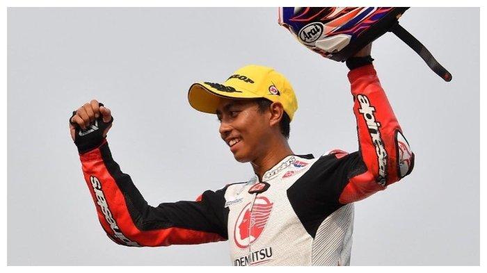 Afridza Munandar pembalap Indonesia