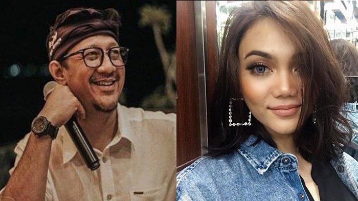 Aktris Andre Taulany dan komedian Rina Nose 1