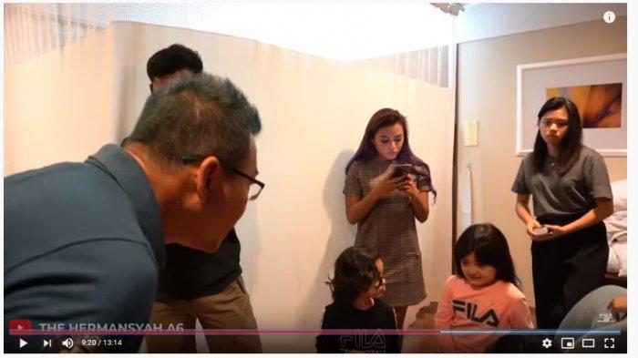 Anang Hermansyah memberi nasihat kepada putrinya Arsy agar tak menangis