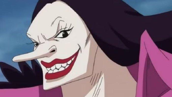 Catarina Devon anggota bajak laut Kurohige atau Blackbeard dalam One Piece