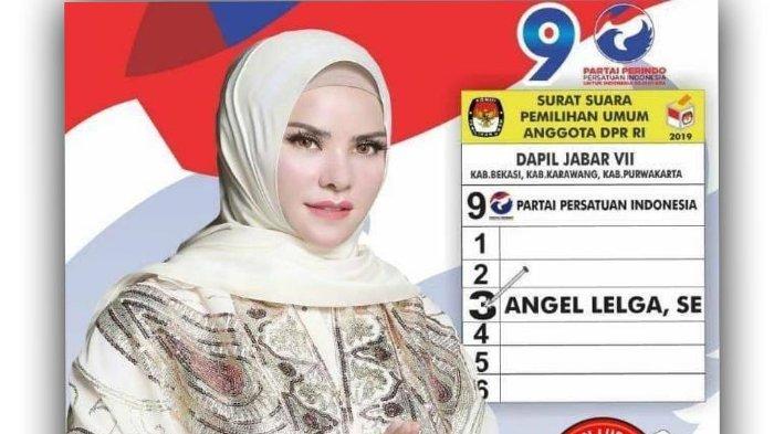 Angel Lelga caleg perindo