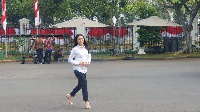 Angela Tanoesoedibjo, anak dari Ketua Umum Partai Perindo Hary Tanoesoedibjo