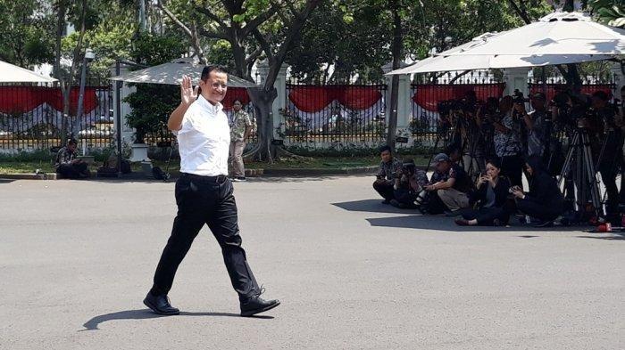 ILUSTRASI - Anggota DPR RI dari DPIP Juliari Batubara dipanggil Presiden Jokowi di Istana Presiden Jakarta, Selasa (22/10/2019).