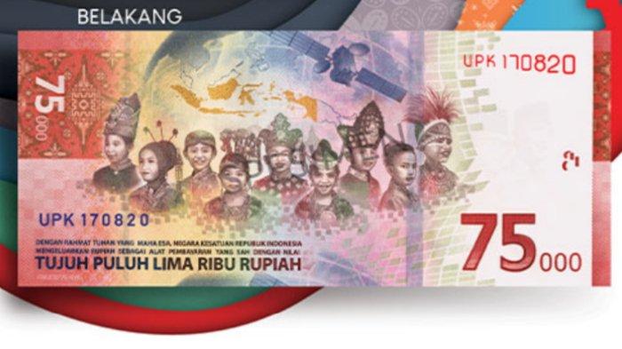 Bagian Belakang Peringatan Kemerdekaan 75 Tahun RI