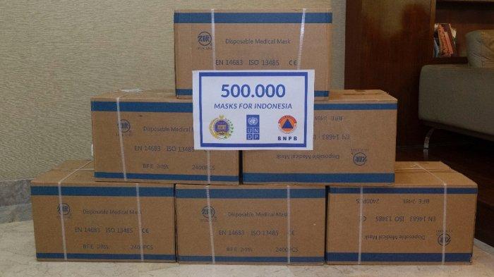 Bantuan 500.000 masker di Indonesia 34