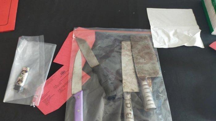 barang bukti kasus mutilasi elvina sumut