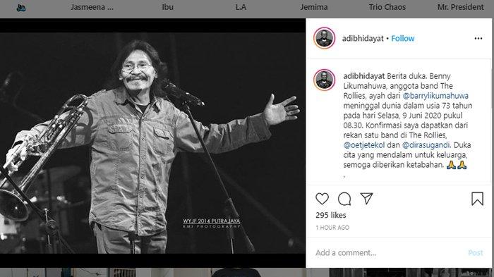 Benny Likumahua meninggal dunia 2