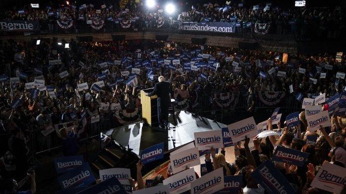 Bernie Sanders di Texas