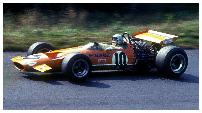 Bruce McLaren di Nurbruging 1969