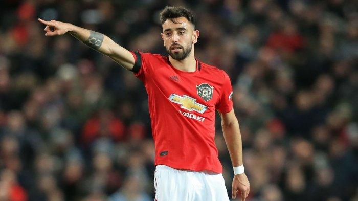 Bruno Fernandes, gelandang serang Manchester United.