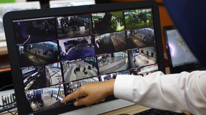 CCTV jalur mudik di Posko Tingkat Nasional Angkutan Lebaran Terpadu 2019