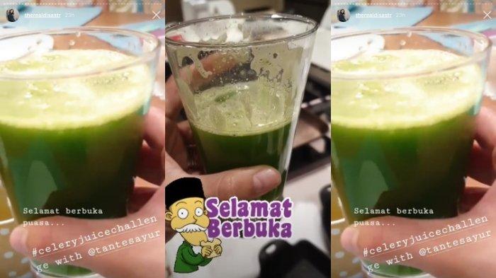 #celeryjuicechallenge ala Dian Sastro