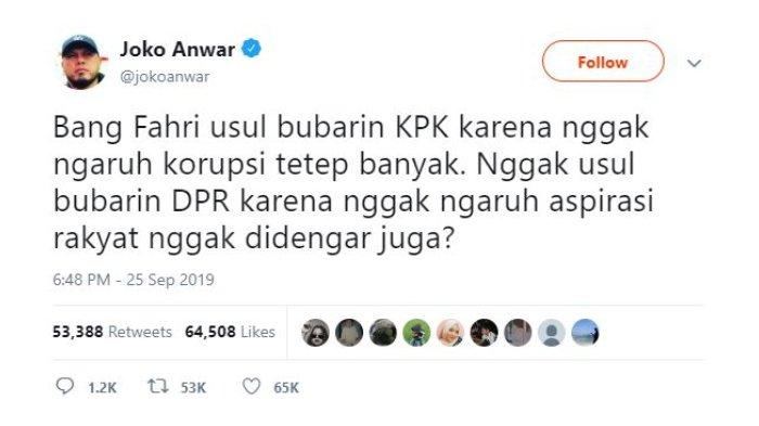 Cuitan Joko Anwar