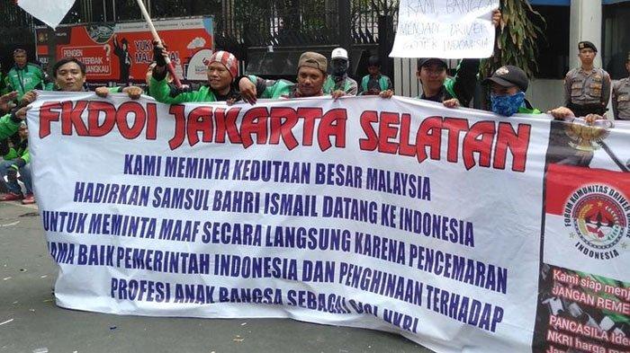 demo ojol depan DPR 2